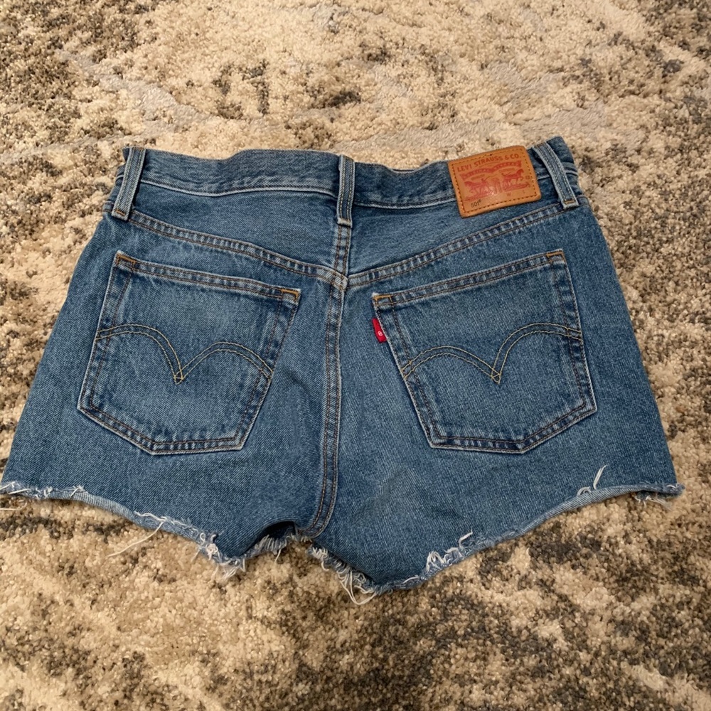 Levi's Blue Jean Shorts